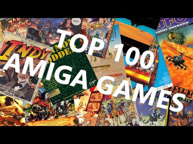 TOP 100 AMIGA Games in One Hour (1H)