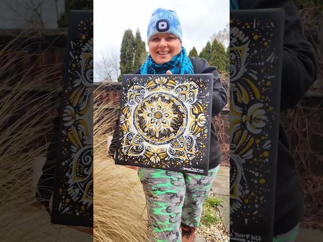 Mandala pohybu  DUHOVATAMI.CZ #eshop #artist #art #mandala #mandalaart #love #painting #healing