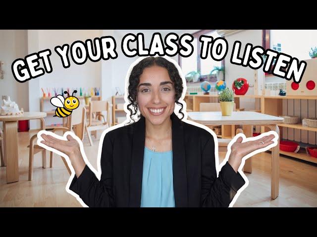 Classroom Attention Grabbers for Toddlers & Preschoolers | Classroom Management for Young Children