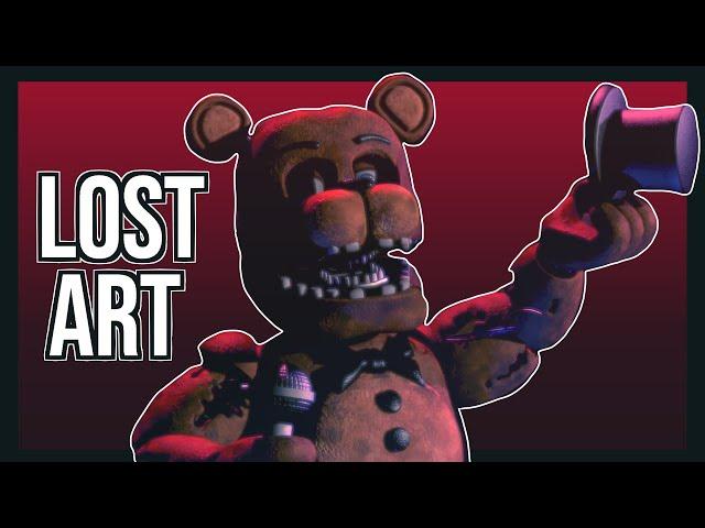 The Lost Art of Five Nights at Freddy's Teasers