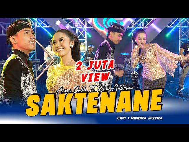 SAKTENANE - RINA ADITAMA Feat ARYA GALIH (Official Music Video) Kang Mas Aku Percoyo Karo Sliramu