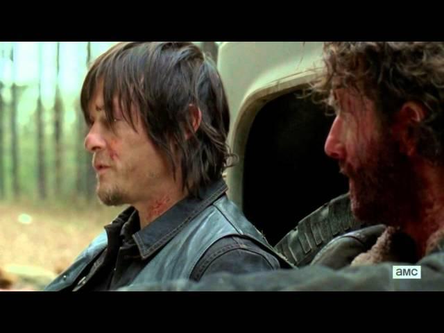 Rick and Daryl talk about Beth