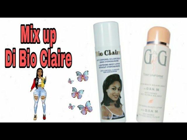 How To Mix Bio Claire Lightening Lotion Without Lightening Gel - G & G lightening Lotion