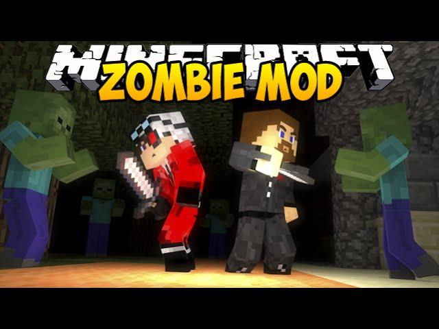 Minecraft Zombie Mod - Евгеха с огнеметом - Mini-game
