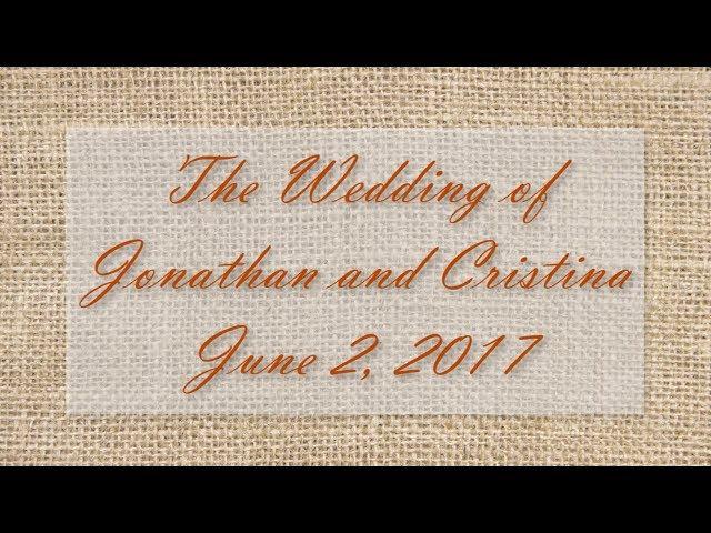 Jonathan's and Cristina's Wedding