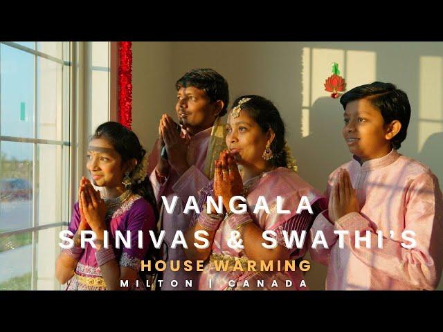  Vangala Srinivas & Swathi's Grand House Warming || MILTON || TORONTO || CANADA 