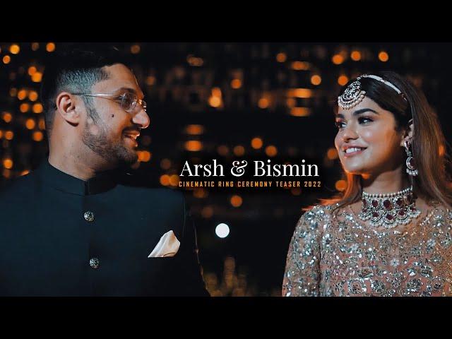 Cinematic Ring Ceremony Teaser 2022 | Arsh & Bismin | Celebrate Movies Chandigarh, Punjab