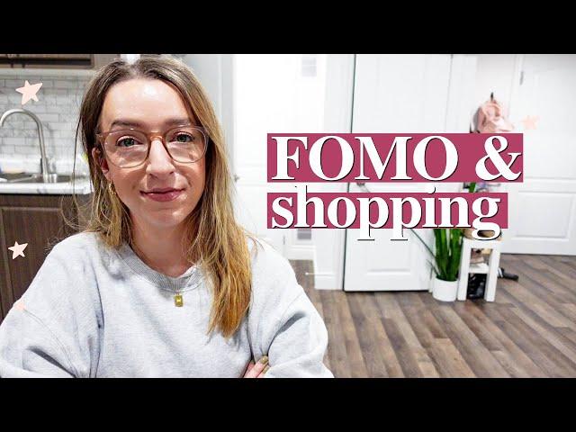 shopping and FOMO: how the fear of missing out affects how you shop (and contentment!)