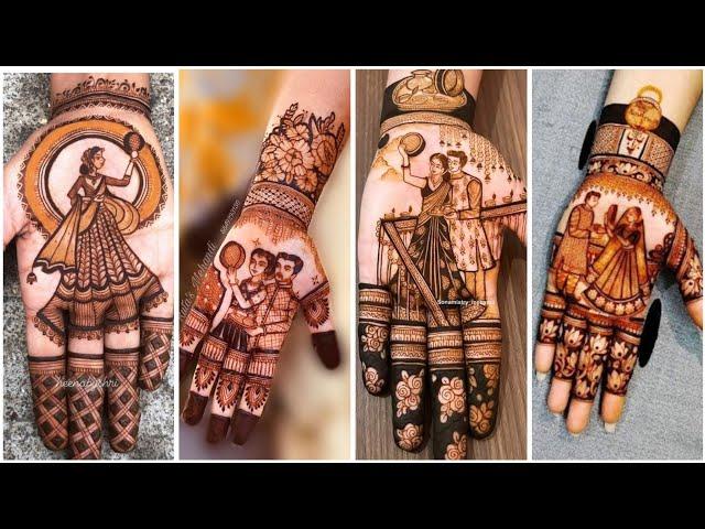 New Karwa chauth mehndi design 2024/Karva chauth mehndi designs/Simple Mehndi Design/Mehndi Design