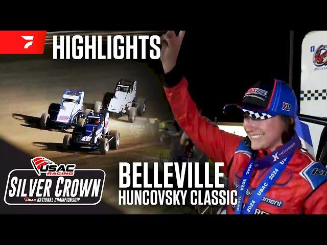 𝑯𝑰𝑮𝑯𝑳𝑰𝑮𝑯𝑻𝑺: USAC Silver Crown National Championship | Belleville High Banks | May 18, 2024