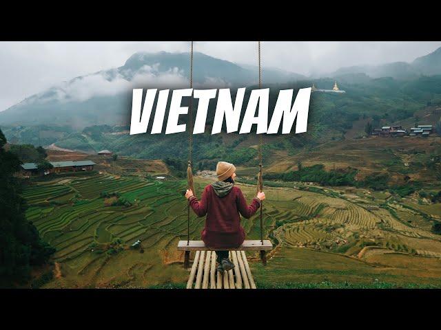 Mountains and rice fields in SAPA and NINH BINH  Northern VIETNAM is spectacular