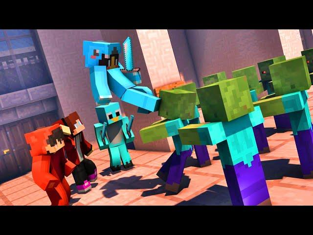 Survival Challenge! Cash and Nico x Milo and Chip x Maizen x Omz and Roxy x Jeffy Johnny Minecraft