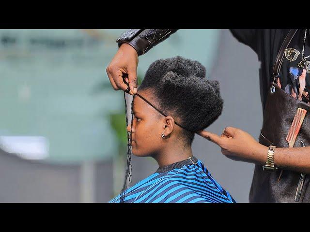 Trending Easiest Way Of Short Natural Hairstyling . Very Detailed For Beginners.