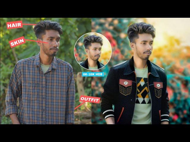 HDR CB Photo Editing In PicsArt | PicsArt Clothes Change Photo Editing | 4k 8k Enchance New App