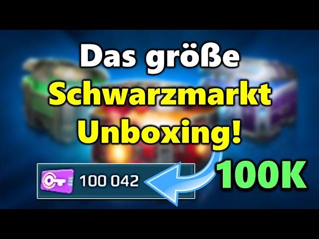 Gigantisches 100.000 Schlüssel Schwarzmarkt UNBOXING!| War Robots WR (Deutsch/German)