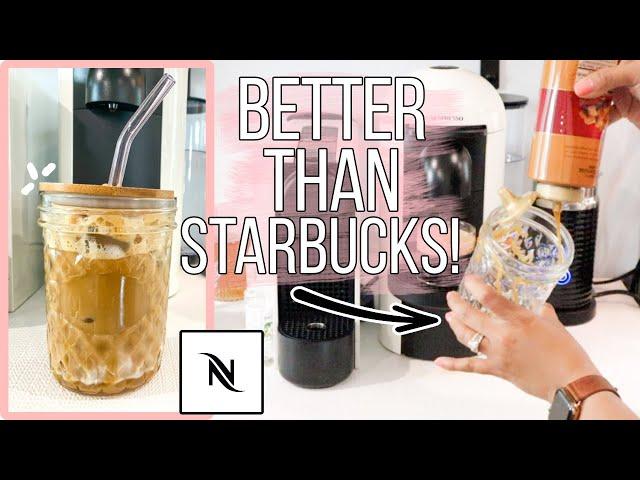 Favorite Starbucks Order At Home | Using Nespresso