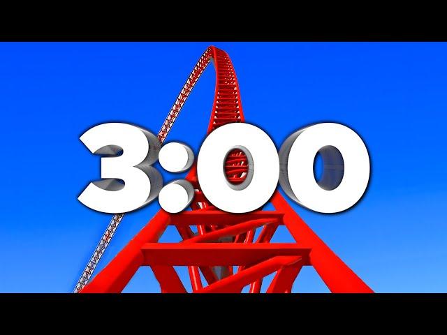 3 Min Countdown Timer (Roller Coaster) 