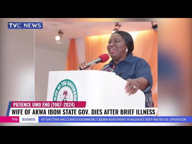 Wife Of Akwa Ibom State Gov. Dies After Brief Illness