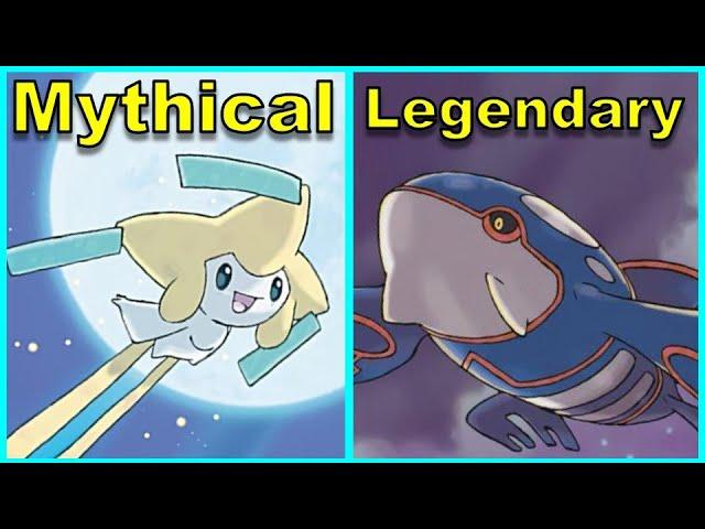 Mythical VS Legendary Pokémon (What’s the Difference?) | GatorEX