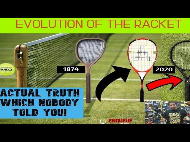 Tennis/Squash rackets' discovery and evolution #Tennisracket #squashracket