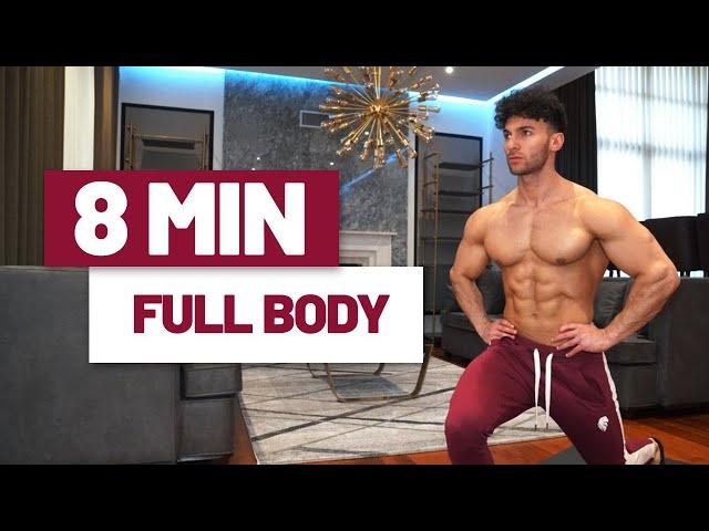 8 DAKİKA FULL BODY ANTRENMANI // Ekipmansız | Shredded Brothers