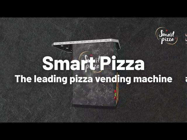 The SmartPizza vending machine, a complementary point of sales!