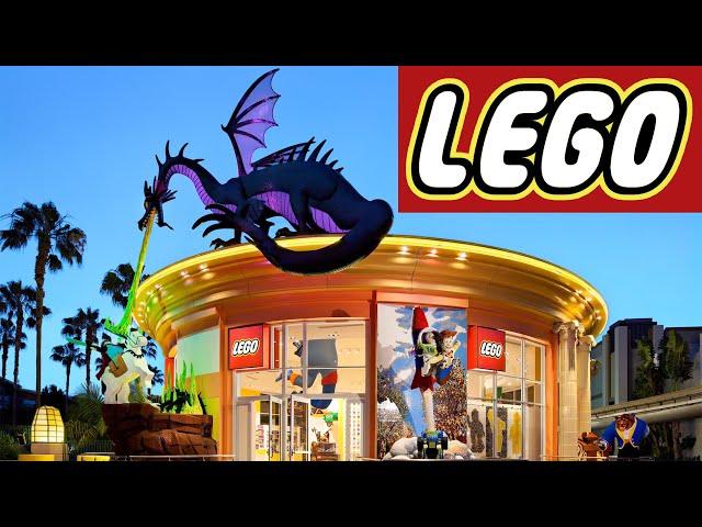 AMAZING LEGO Store Downtown Disney California - LEGO Stats