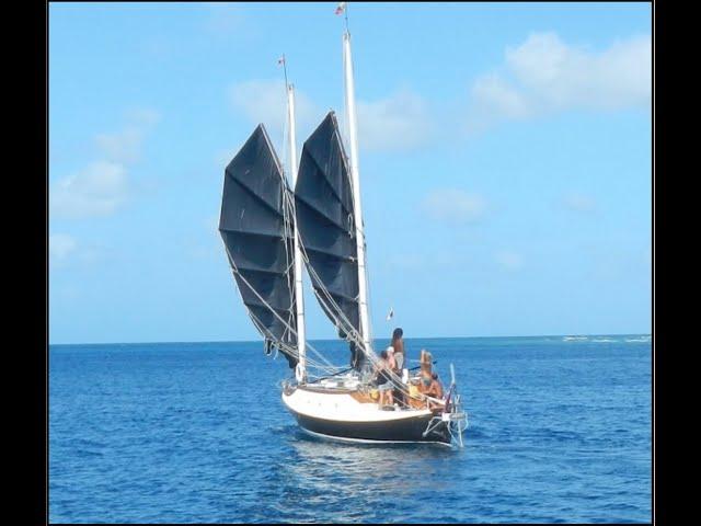 A chat with engineless sailor & circumnavigator, Alan Martienssen, on the deck of ZEBEDEE