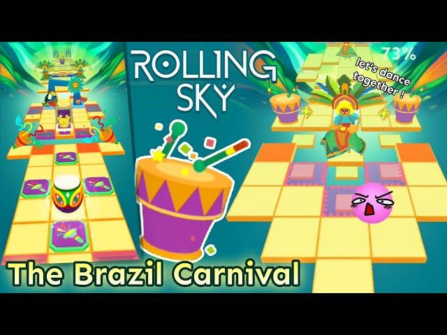 [STRUGGLING Moment ‍] Rolling Sky - The Brazil Carnival