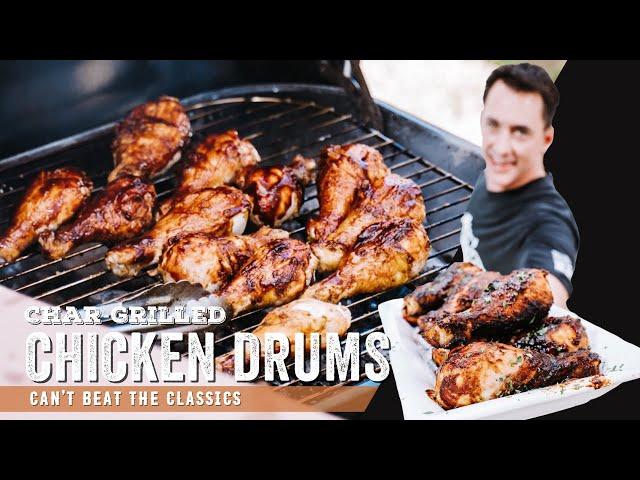 How to grill chicken drums