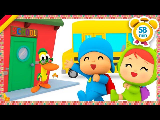  POCOYO DEUTSCH - Zurück zur Schule mit Yanko [ 58 minuten ] | CARTOONS und SERIEN für KINDER