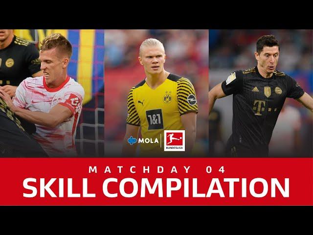 Bundesliga | Haaland, Lewandowski, Olmo and More | Skill Compilation From Matchday 04