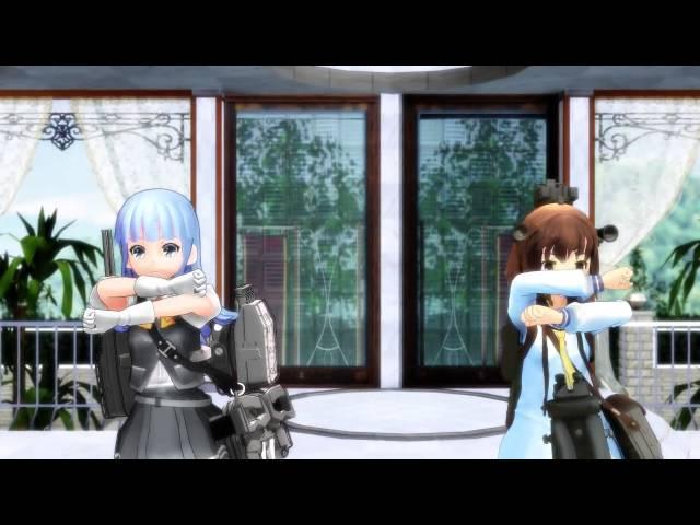 【MMD】駆逐艦 初風 & 雪風 too Cute!【艦これ】