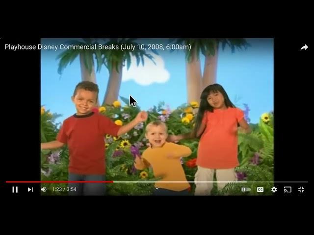 Playhouse Disney commercial break July 10th 2008)