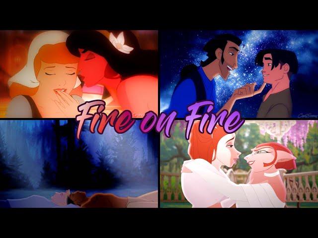 Fire On Fire [LGBTQ+ Non/Disney Crossover MEP]