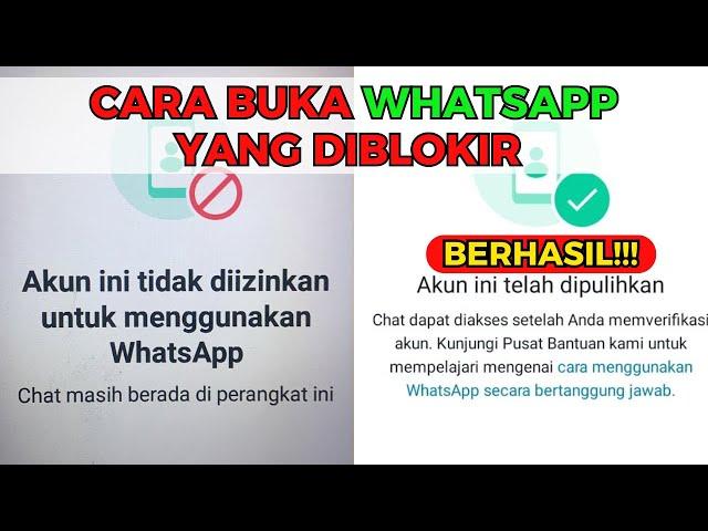 100% AUTO PULIH! TRIK KEMBALIKAN AKUN WA YANG DIBLOKIR KARENA SPAM! - (QUEEN TUTORIALKU)