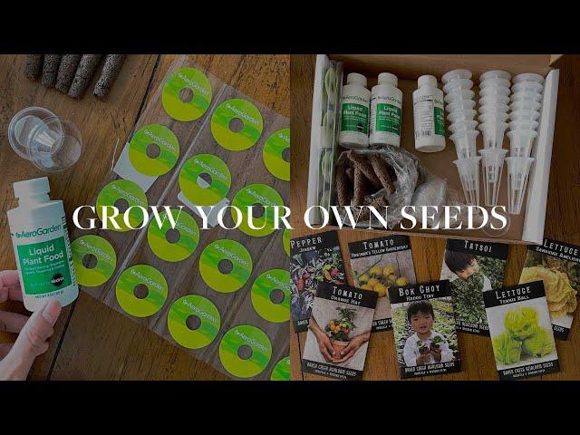 How to Grow ANYTHING with Aerogarden (use your own seeds)