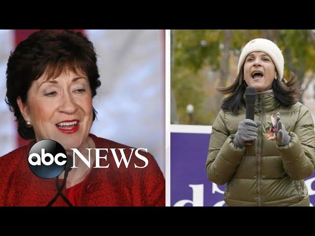 Senate race heats up between Susan Collins, Sara Gideon