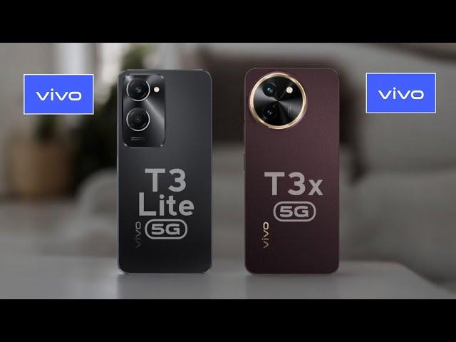 vivo T3 Lite 5G vs vivo T3x 5G