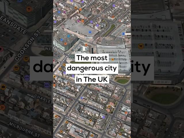 Top 10 most dangerous cities in the UK