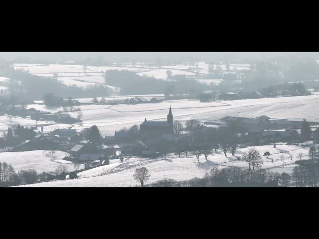 “SNOWDUMP” EPEN - Limburg 2024 4K - Scenic Relaxation Film With Calming Music.