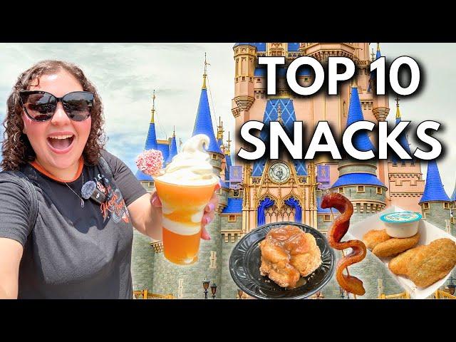 TOP 10 Most Unique Snacks at Magic Kingdom | Walt Disney World Food Guide