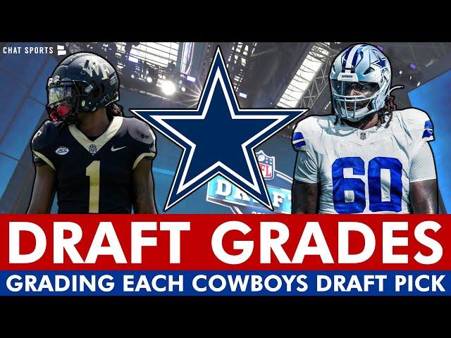Cowboys Draft Grades: All 7 Rounds From 2024 NFL Draft Ft. Tyler Guyton, Cooper Beebe, Justin Rogers