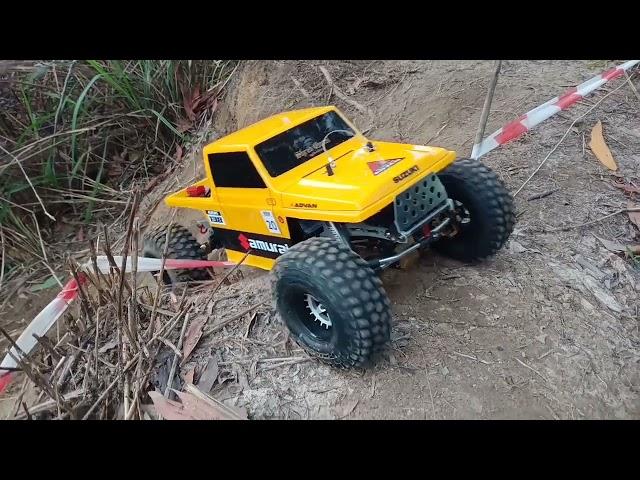 fun race rc Brunei Darussalam bukit ambug tutong, aturannya g boleh terguling, mundur,limpas line 