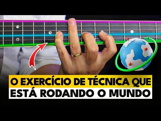 DEDOS mais RÁPIDOS em uma semana. Exercício para soltar os dedos no VIOLÃO