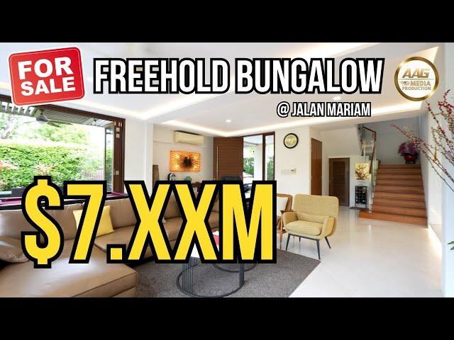 Singapore Landed Property Home Tour |  Freehold Bungalow @ Jalan Mariam [For Sale]