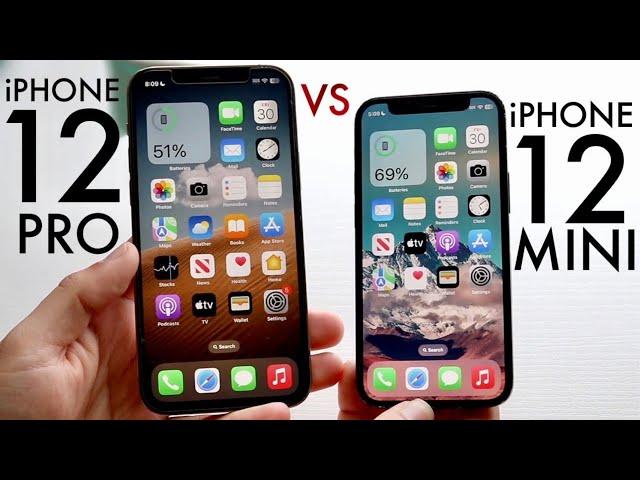 iPhone 12 Pro Vs iPhone 12 Mini In 2024! (Comparison) (Review)