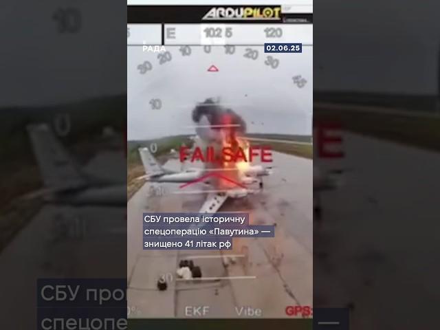 Операція «Павутина» — наймасштабніший удар СБУ по стратегічній авіації рф.