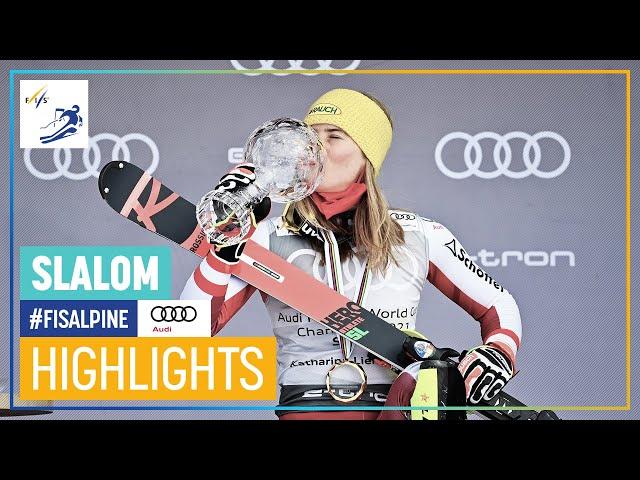 Double joy for Liensberger | Women's Slalom | FIS Alpine