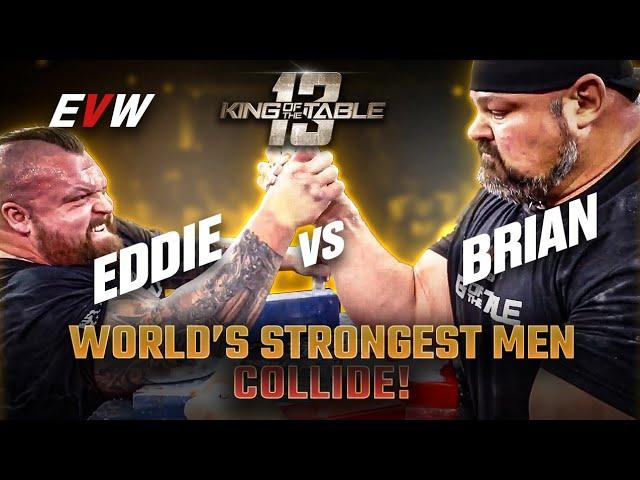 Brian Shaw vs Eddie Hall (FULL OFFICIAL MATCH) King of the Table 13